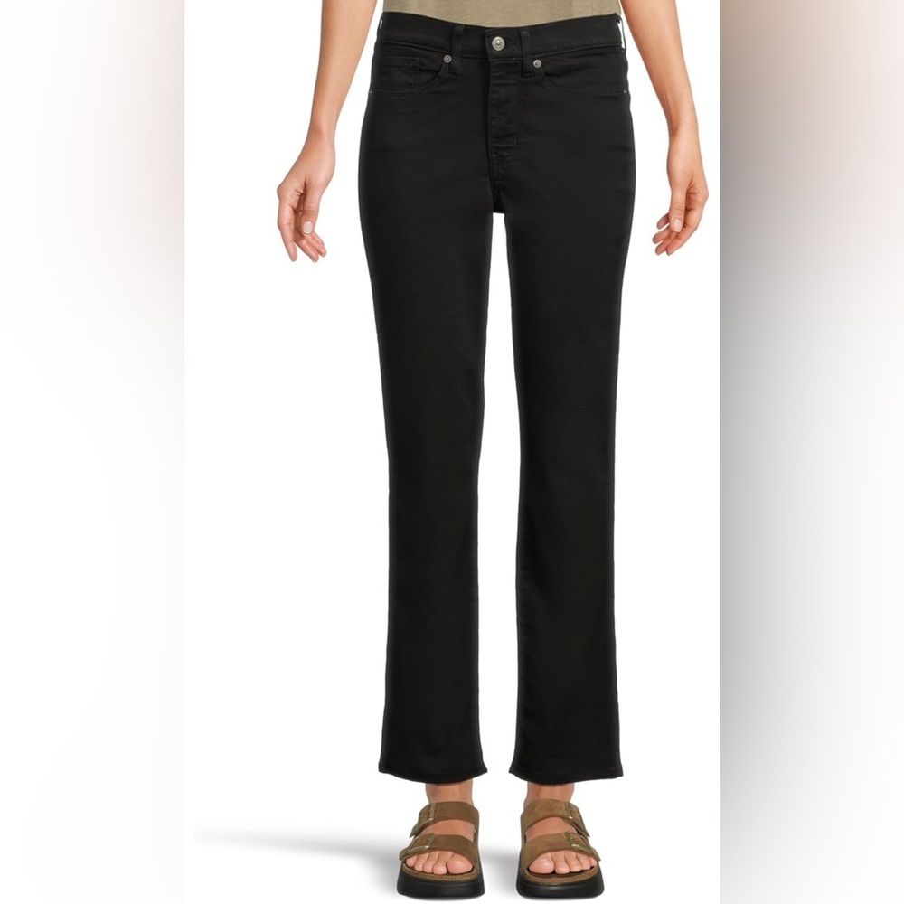 Levi's Black Straight Leg Jeans for Women